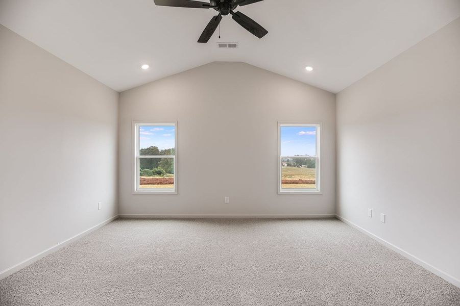 Spacious, unfurnished interior of a new home in Parmer Farms, Roopville (Image 17). Spacious, unfurnished interior of a new home in Parmer Farms, Roopville (Image 17).