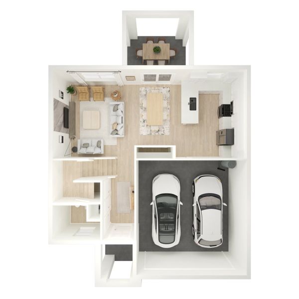 Image 12 representing the Magdalena by K. Hovnanian® Homes in Aspire at Morningside, Fort Pierce, FL.