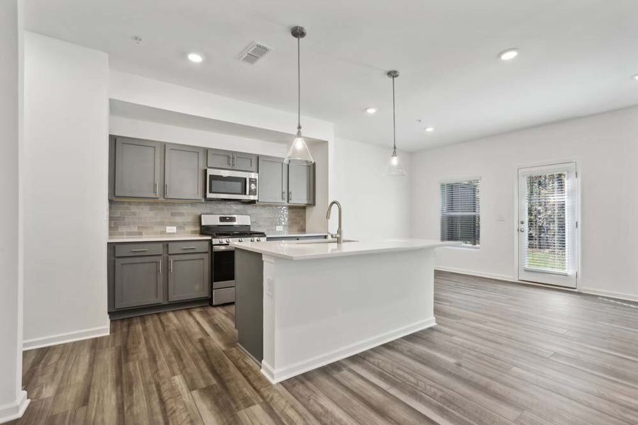 Kitchen featuring Minimalist Collection Finishes