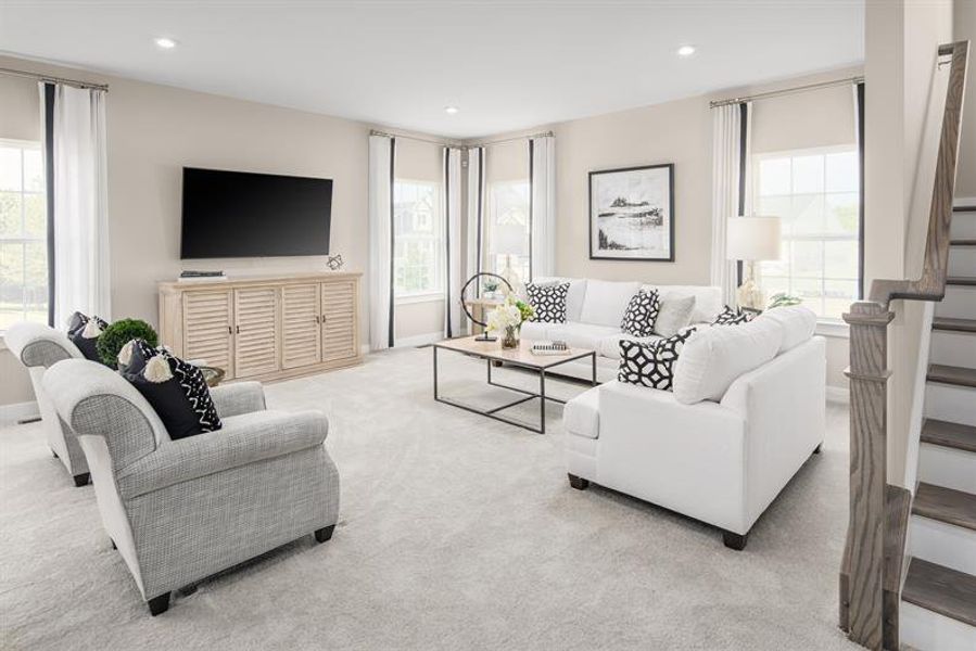 Furnished interior view inside a new home in Berkeley, Spartanburg (Image 13).