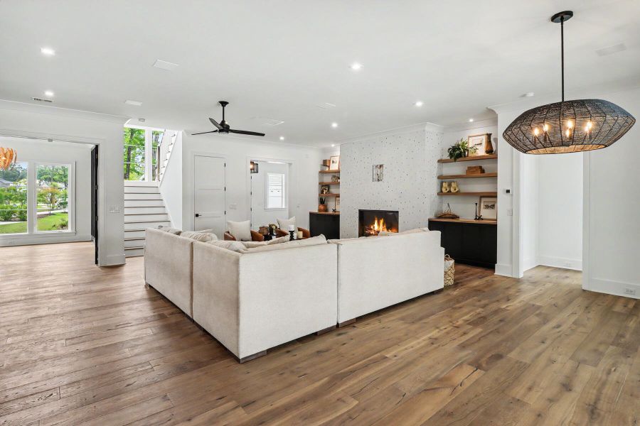 Furnished interior view inside a new home in , Mount Pleasant (Image 16).