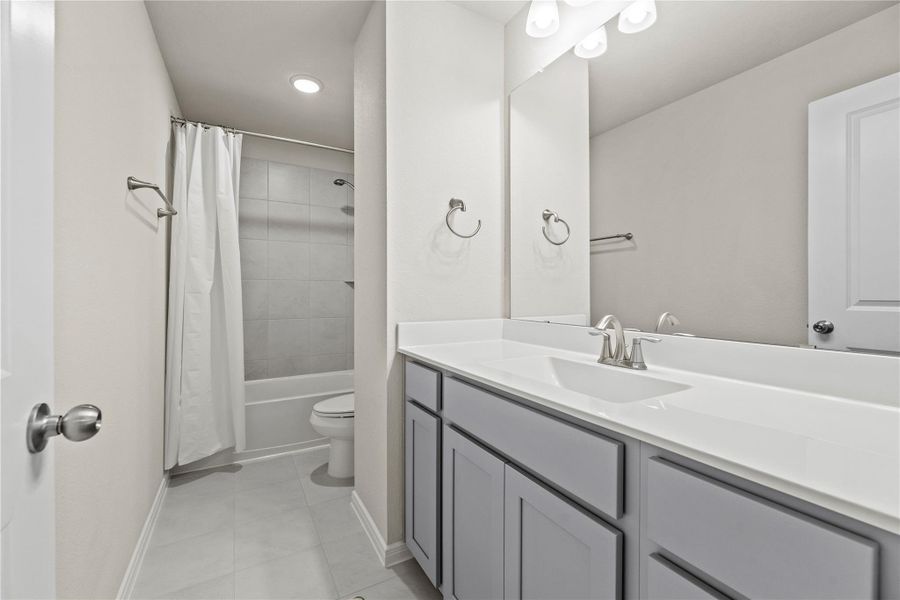 Bathroom 3 located upstairs.