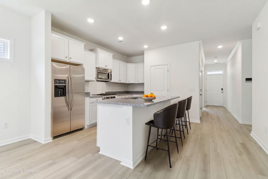 Representative furnished interior of a home built from the Darcy II by Great Southern Homes in Shady Grove, Conway (Image 10).