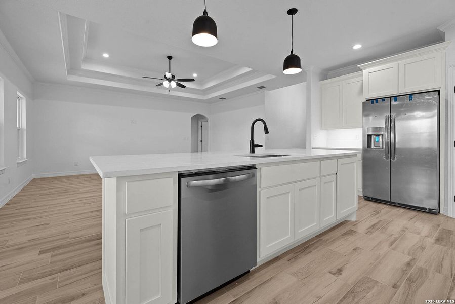 Furnished interior view inside a new home in , Marion (Image 7).