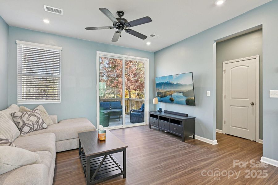 Furnished interior view inside a new home in , Charlotte (Image 26).