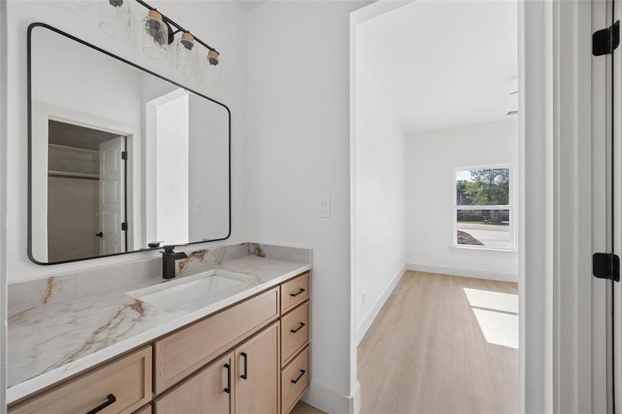 Furnished interior view inside a new home in , Sherman (Image 8).