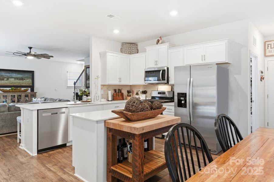 Everything Less than a Year Old, Including Beautiful Stainless Steel Appliances