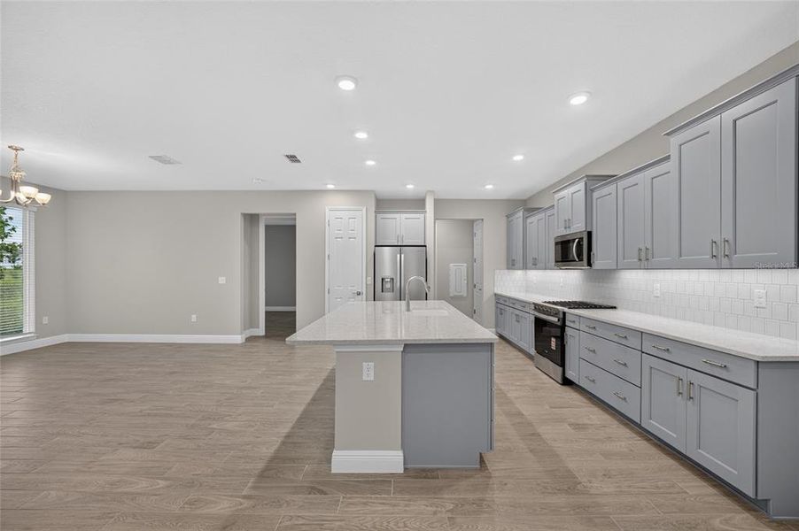 Furnished interior view inside a new home in , Ocala (Image 6).
