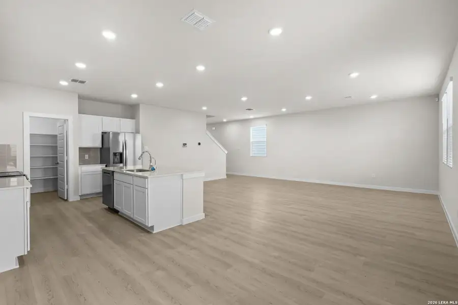 Spacious, unfurnished interior of a new home in Applewhite Meadows, San Antonio (Image 25). Spacious, unfurnished interior of a new home in Applewhite Meadows, San Antonio (Image 25).
