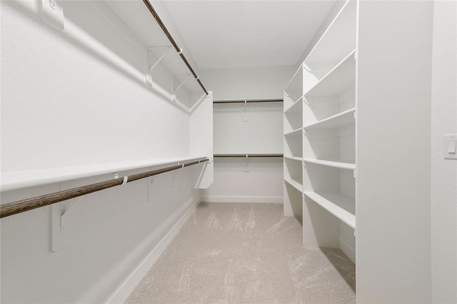 Check out the huge walk-in closet.