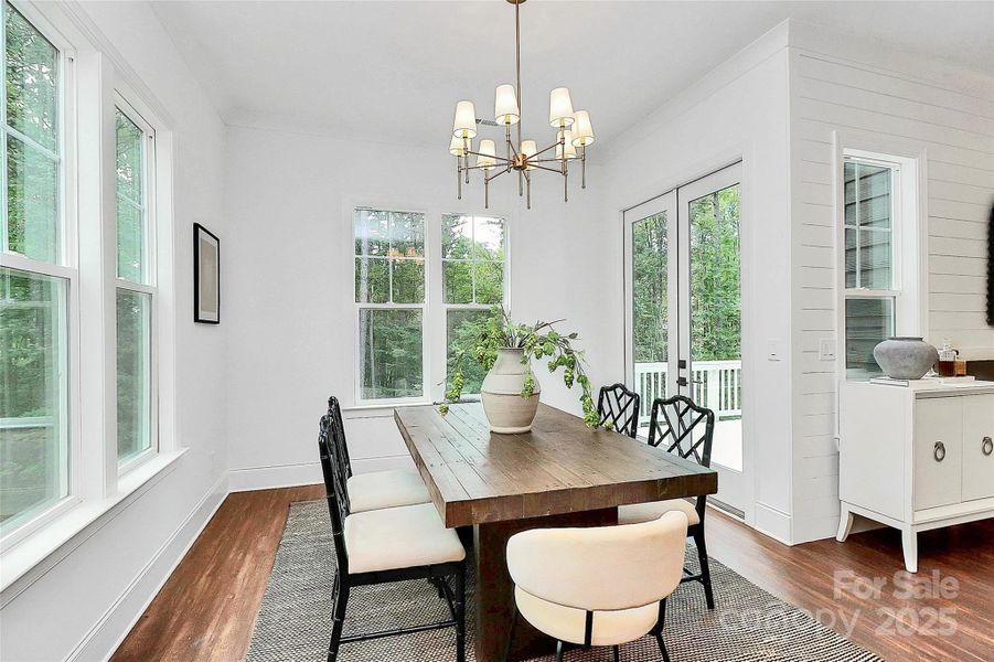 Furnished interior view inside a new home in , Denver (Image 34). Furnished interior view inside a new home in , Denver (Image 34).