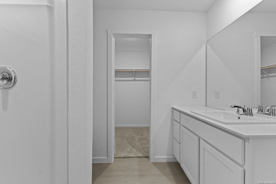 Furnished interior view inside a new home in Higdon Crossing, San Antonio (Image 5).