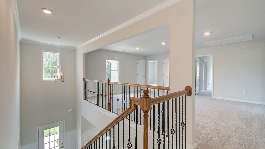 Furnished interior view inside a new home in Westwind Estates, Hampton (Image 19).