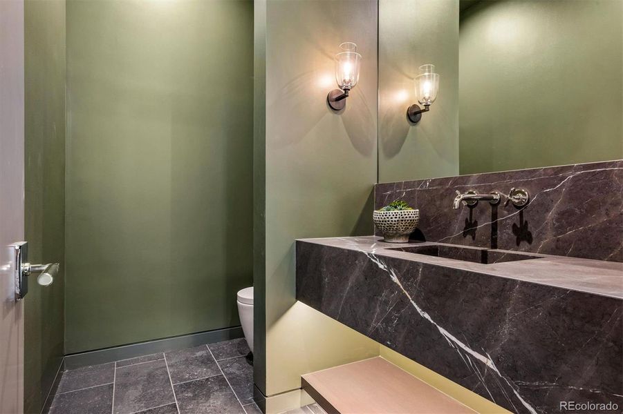 Furnished interior view inside a new home in , Denver (Image 31).