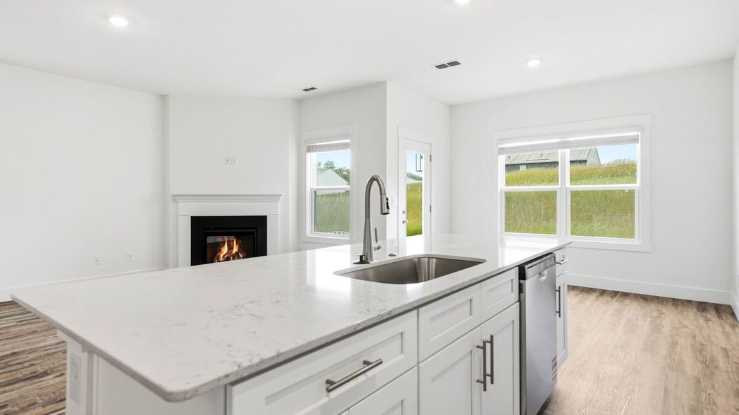 Furnished interior view inside a new home in Fieldcrest Acres, Blountville (Image 6).