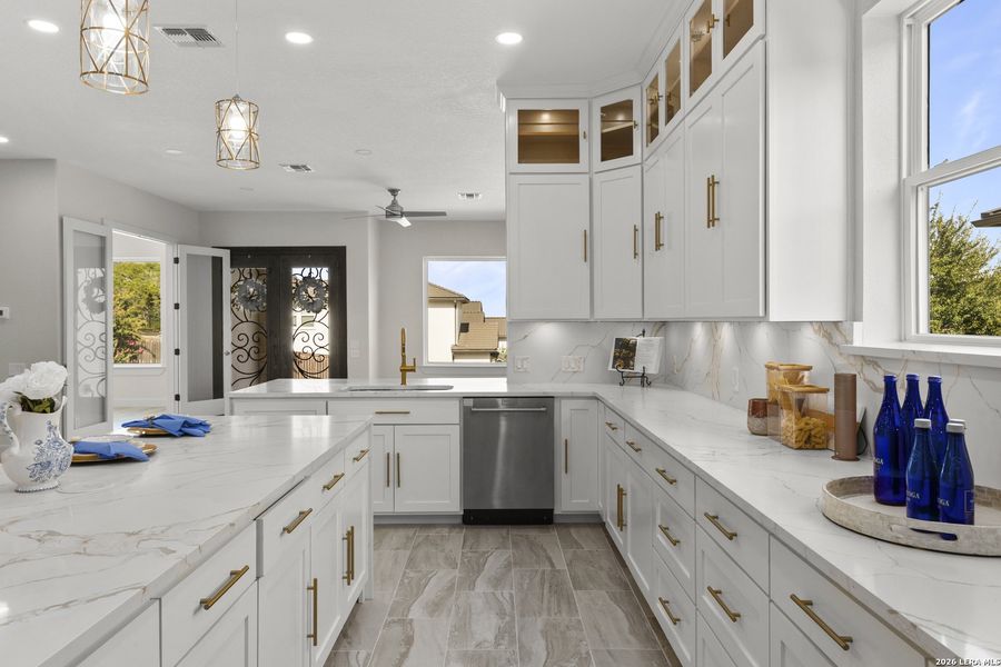 Furnished interior view inside a new home in , San Antonio (Image 14).