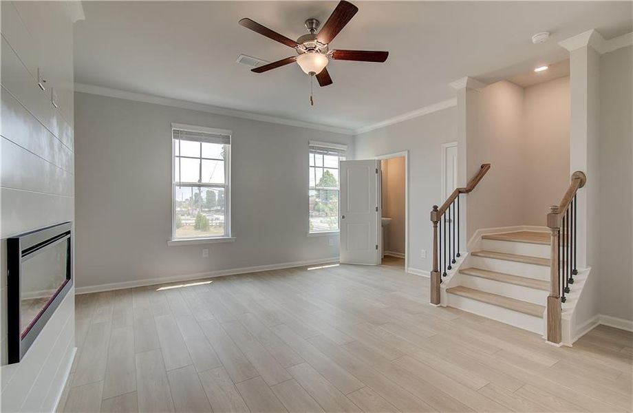 Spacious, unfurnished interior of a new home in Silverock, McDonough (Image 26).