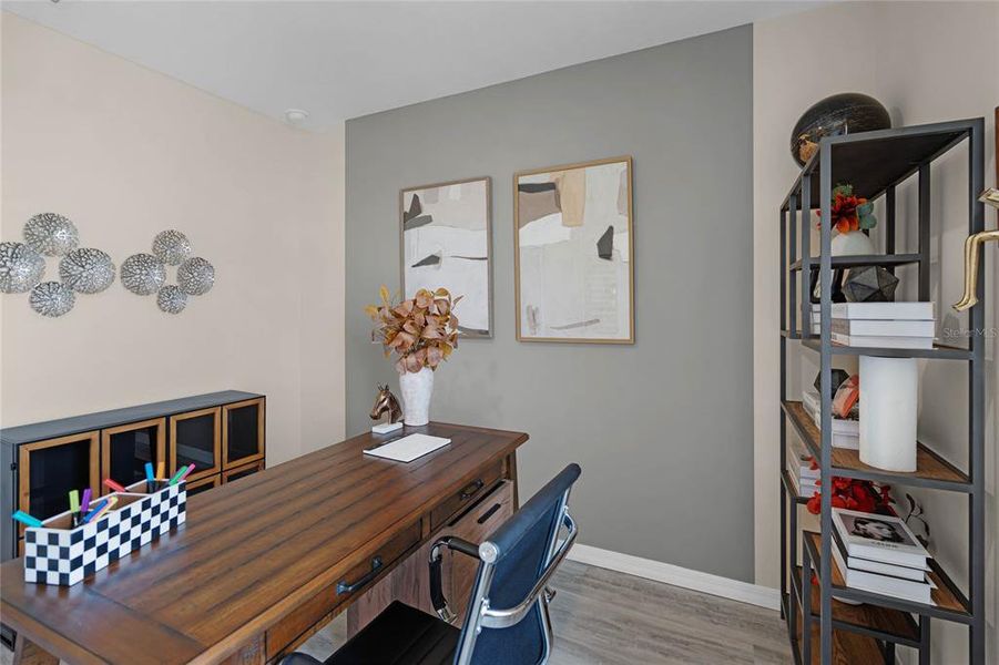 Furnished interior view inside a new home in , Winter Haven (Image 29).