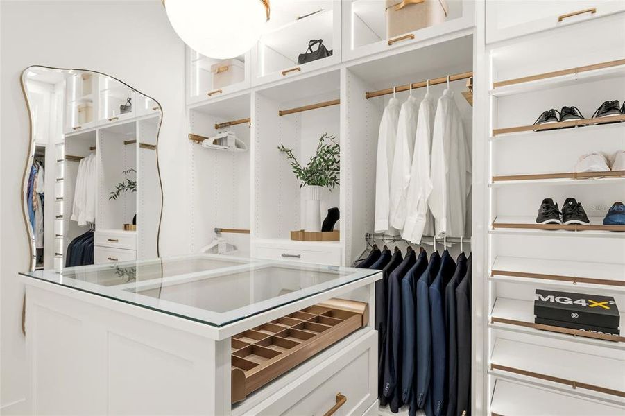 Furnished interior view inside a new home in Wild Blue at Waterside, Sarasota (Image 74).