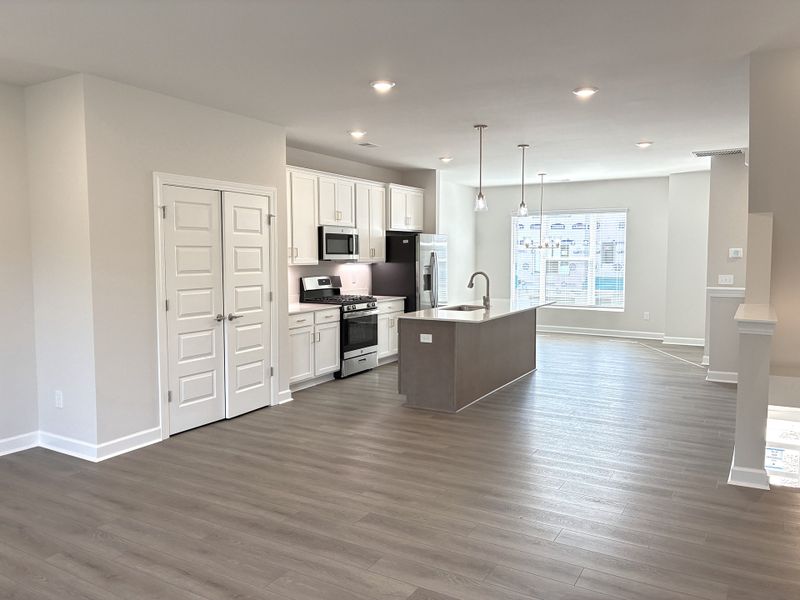 Furnished interior view inside a new home in Holly View, Greenville (Image 6). Furnished interior view inside a new home in Holly View, Greenville (Image 6).