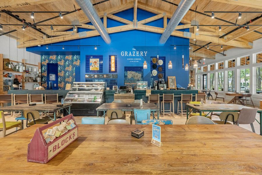 No need for a coffee run for your commute! Two Step has its own coffee and bakery shop for resident convenience.