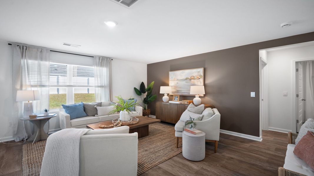 Furnished interior view inside a new home in Stockyard, Statesboro (Image 14).