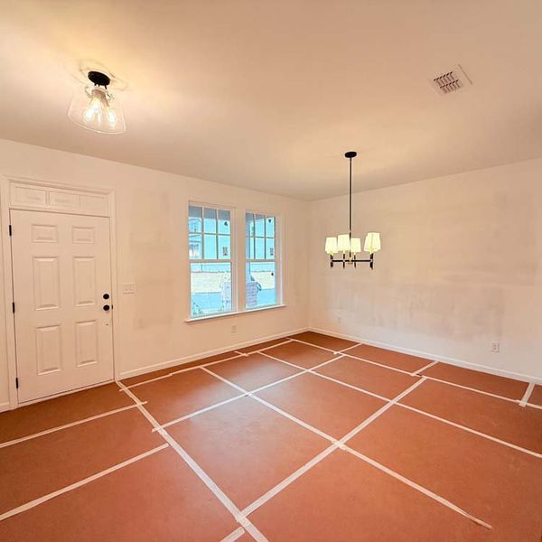 Dining Room Construction Progress