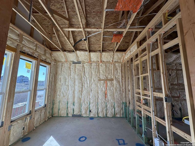 In-progress construction of a new home in Arcadia Ridge, San Antonio, TX (Image 10).