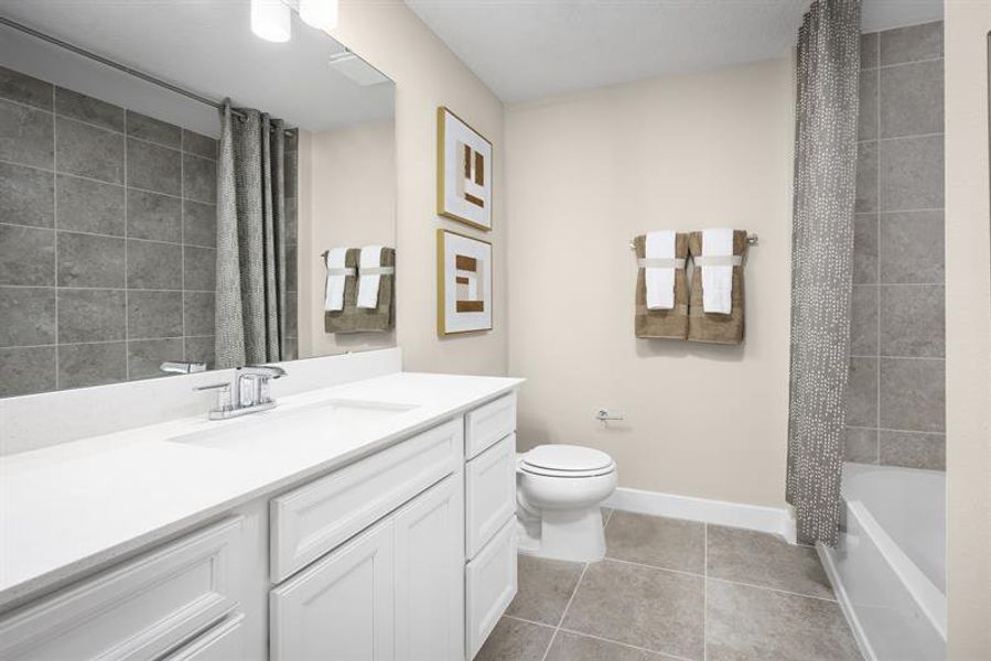Representative furnished interior of a home built from the Hutchinson by Ryan Homes in Lake Mattie Preserve, Auburndale (Image 18).