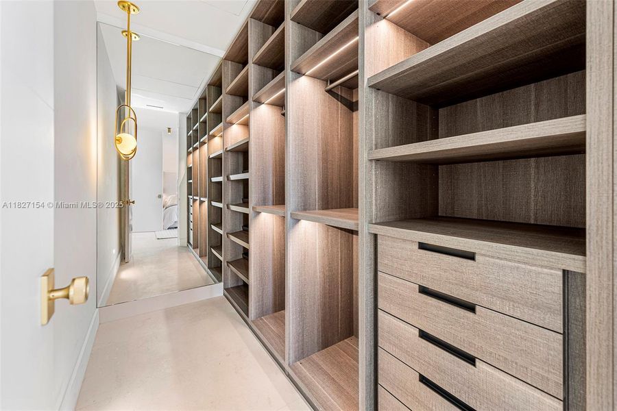 Furnished interior view inside a new home in , Miami Beach (Image 11).