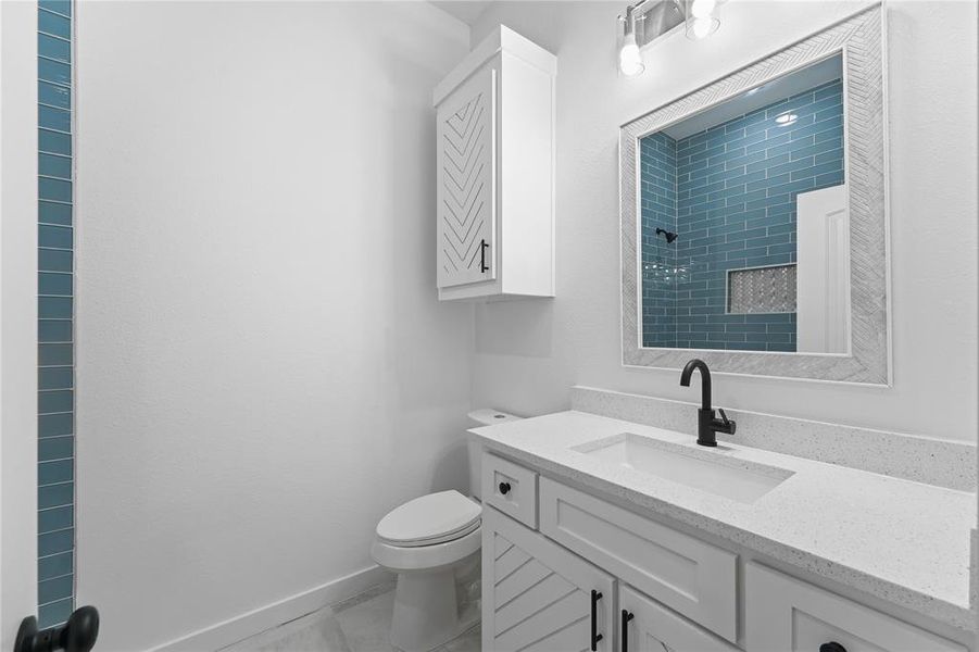 Furnished interior view inside a new home in , Trinidad (Image 8).