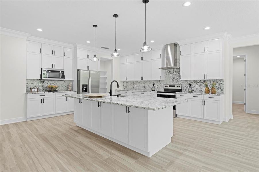 Furnished interior view inside a new home in , Weeki Wachee (Image 6).