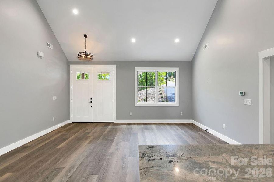 Front Door From Kitchen