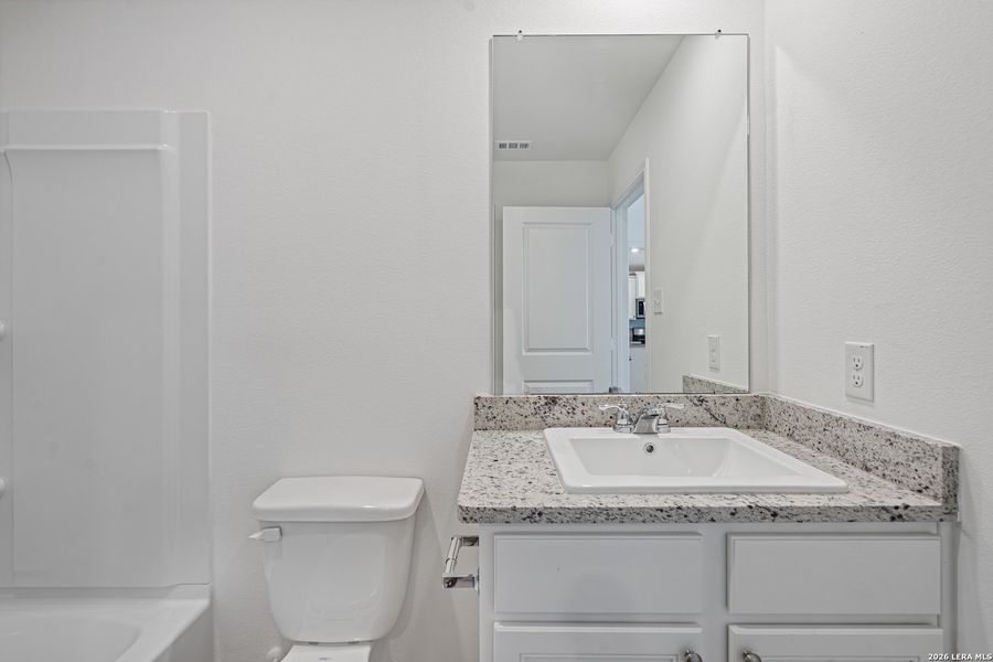 Furnished interior view inside a new home in Luckey Ranch, San Antonio (Image 7).