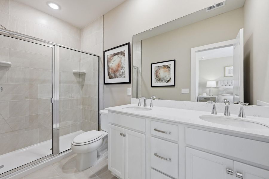 Furnished interior view inside a new home in Westpark at Cane Bay, Summerville (Image 36). Furnished interior view inside a new home in Westpark at Cane Bay, Summerville (Image 36).
