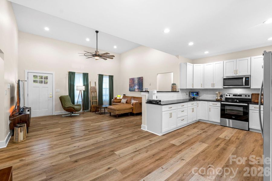 Furnished interior view inside a new home in , Crouse (Image 9).
