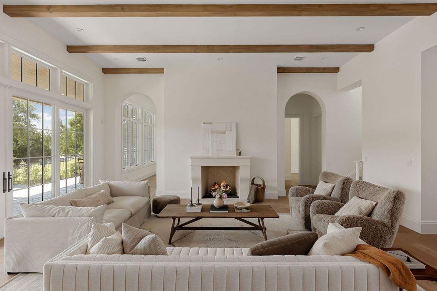 Furnished interior view inside a new home in , Austin (Image 6).