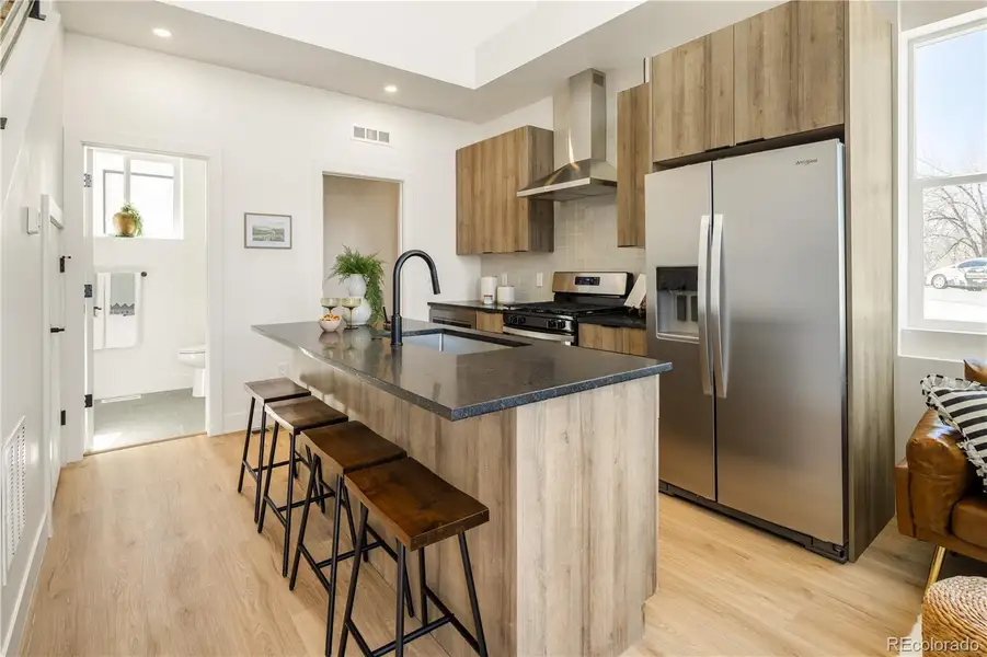 Furnished interior view inside a new home in , Denver (Image 3).