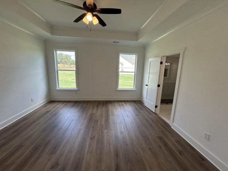 Spacious, unfurnished interior of a new home in Pinegate, Covington (Image 11). Spacious, unfurnished interior of a new home in Pinegate, Covington (Image 11).