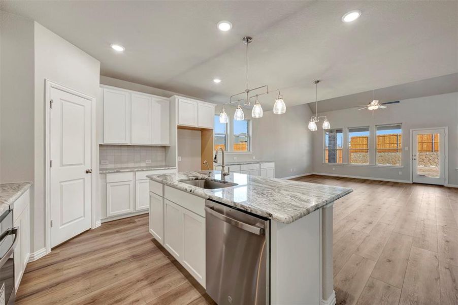 Furnished interior view inside a new home in Sagebrook, Argyle (Image 15).