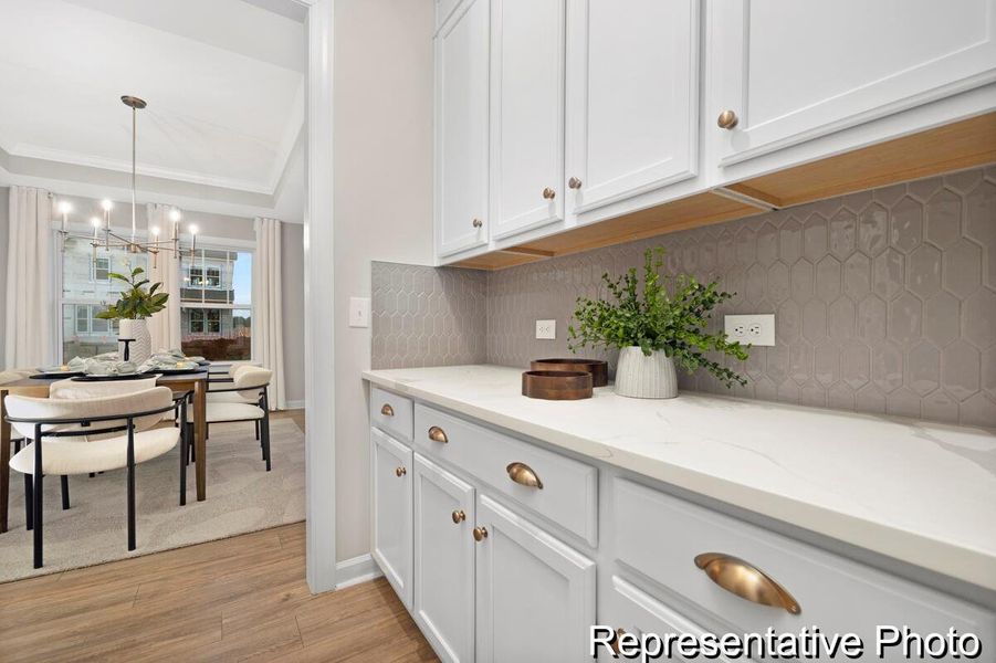 Furnished interior view inside a new home in , Ravenel (Image 5).