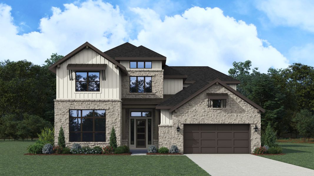 Sitterle Homes Houston Rosebud Stewart's Forest Conroe