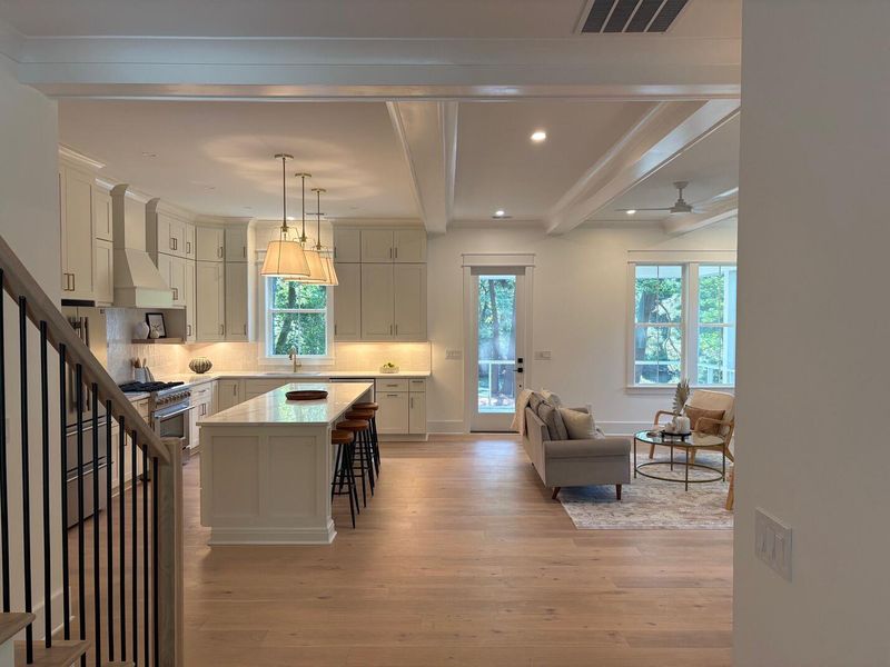 Furnished interior view inside a new home in , Hollywood (Image 5).