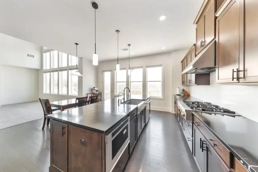 Furnished interior view inside a new home in , Woodstock (Image 12).