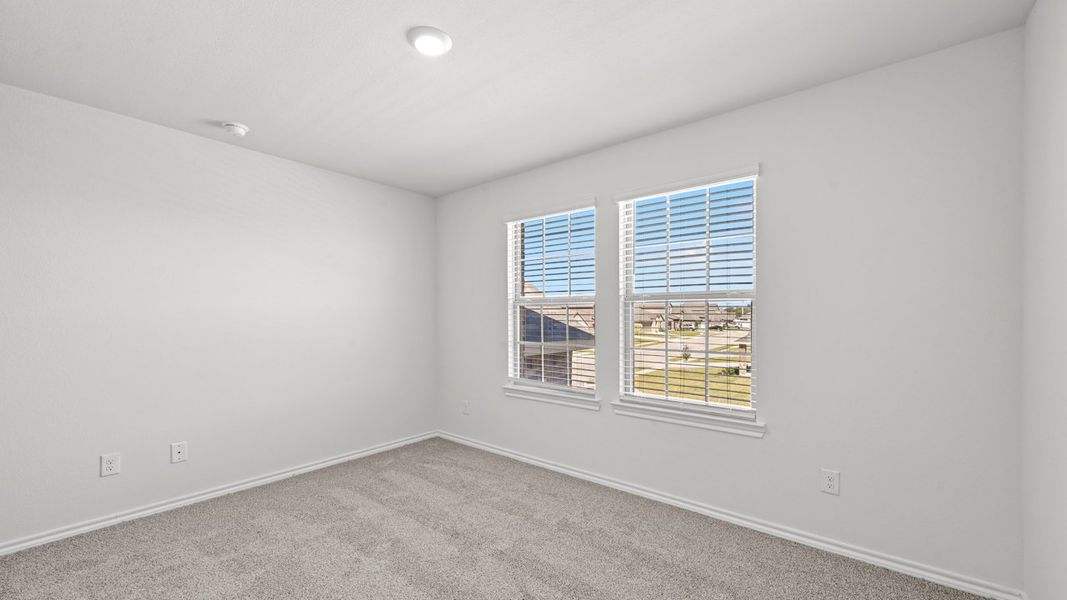 Representative unfurnished interior of a home built from the OZARK by D.R. Horton in Northspur, Forney (Image 33). Representative unfurnished interior of a home built from the OZARK by D.R. Horton in Northspur, Forney (Image 33).