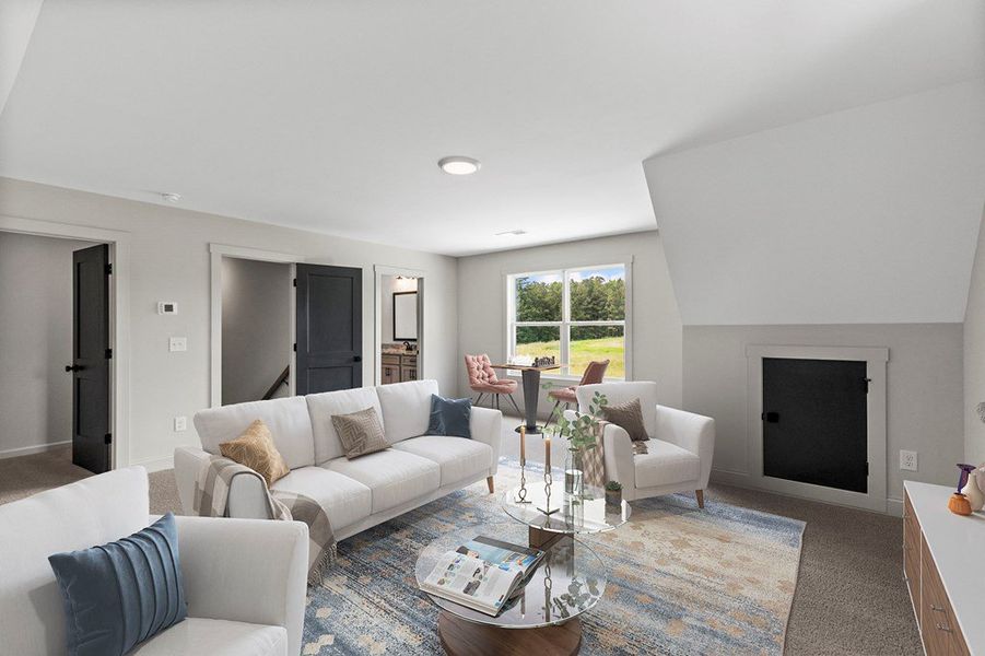 Furnished interior view inside a new home in The Meadows at Lake Circle, Buchanan (Image 19).