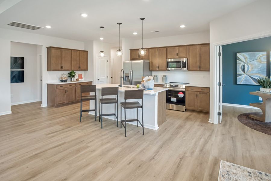 Furnished interior view inside a new home in The Oaks, Clarksville (Image 37).