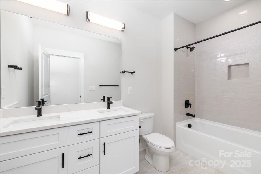 Furnished interior view inside a new home in , Hickory (Image 13).