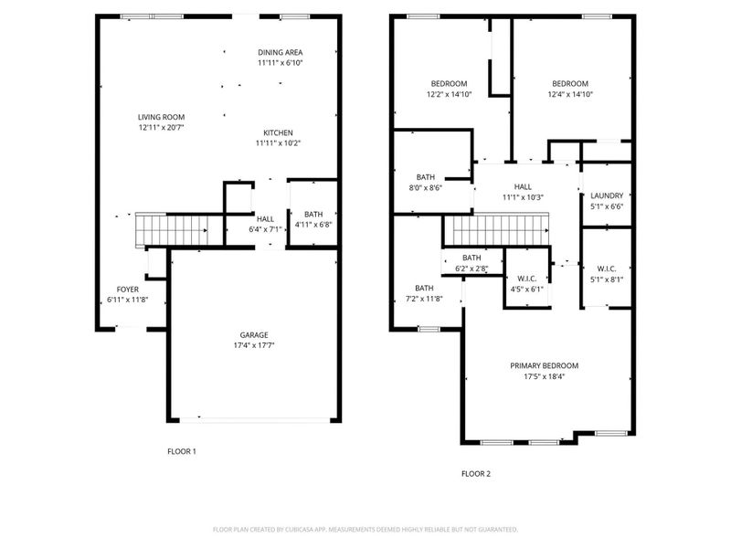 2D floor plan layout of this home in , Statesville, NC (Image 2).