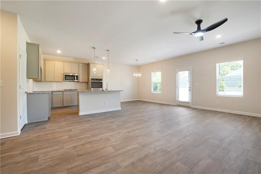 Spacious, unfurnished interior of a new home in Conner Springs, Social Circle (Image 16). Spacious, unfurnished interior of a new home in Conner Springs, Social Circle (Image 16).